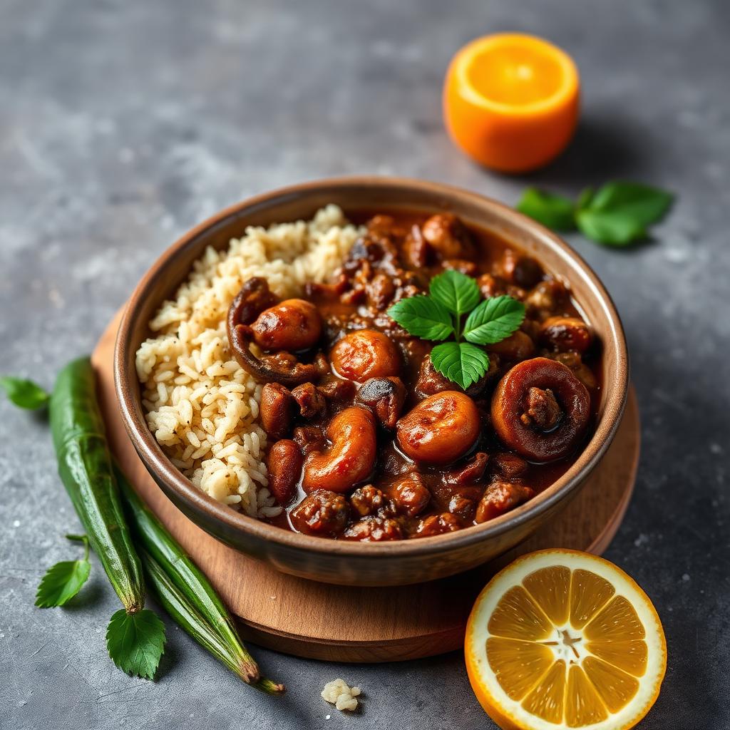 Feijoada com arroz soltinho
